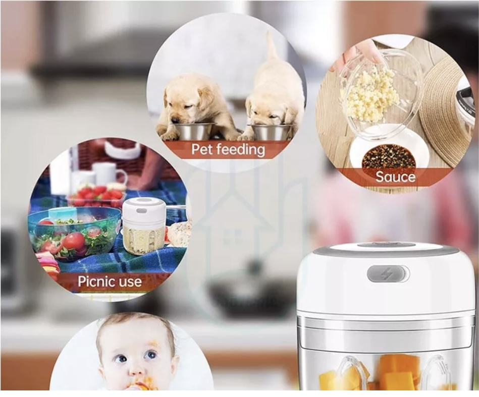 切菜绞肉机 多功能电动小型碎菜 搅拌器 蒜蓉料理机 你身边的料理王 切菜绞肉机 多功能电动小型碎菜 搅拌器 蒜蓉料理机 你身边的料理王